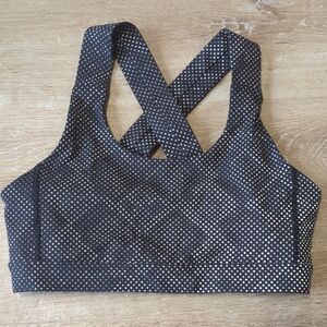 Lululemon All Sports Bra Size 8 Reflective Dots